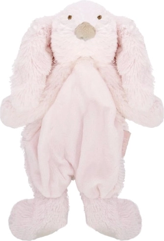 Pink plush bunny doudou 28 cm