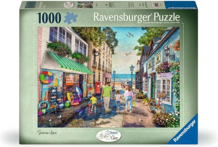 Ravensburger puzzle Down the Lane No. 3: Seaside Alley 1000 pieces