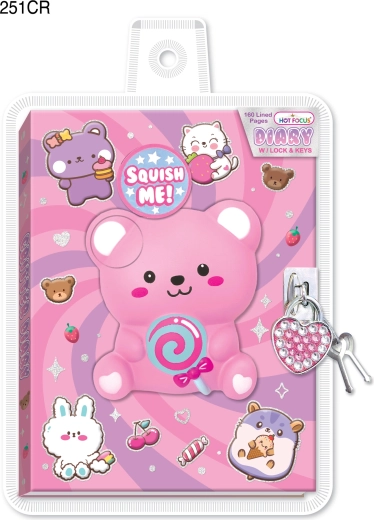 Tajni dnevnik z ključavnico Sladki medvedek