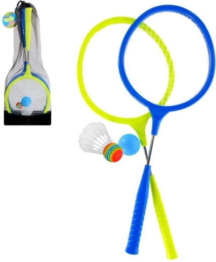 Badminton komplet s kovinskimi loparji