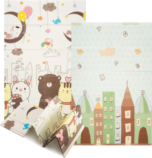 Dvostranski dizajn z edukativnimi motivi