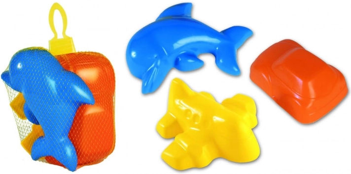 Modelčki za pesek Dohány 3 kosi mix