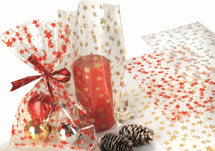 Celofanski vrečka 16 × 25 cm prozorna Star