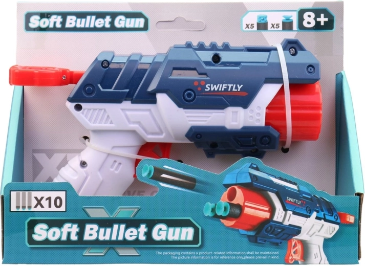 Plastična pištola s strelicami 22 cm