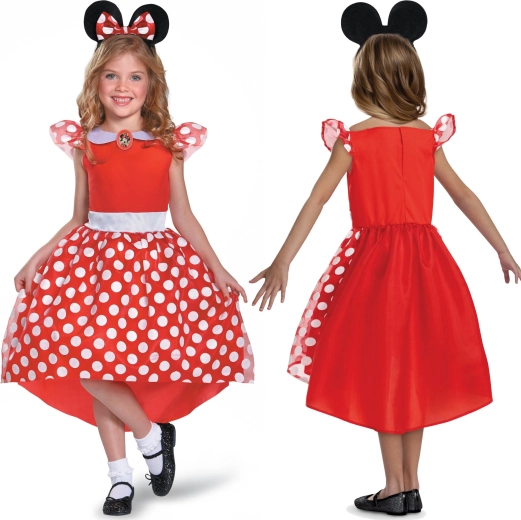 Otroški kostum Minnie Mouse Disney za deklice, 110–122 cm