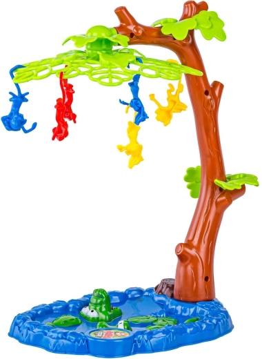 Magnetic treetop for a suspenseful game