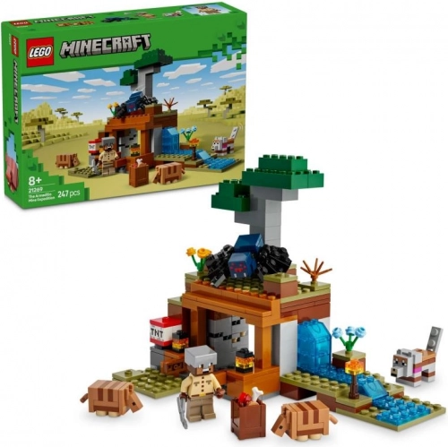 lego minecraft odprava v oklepniški rudnik