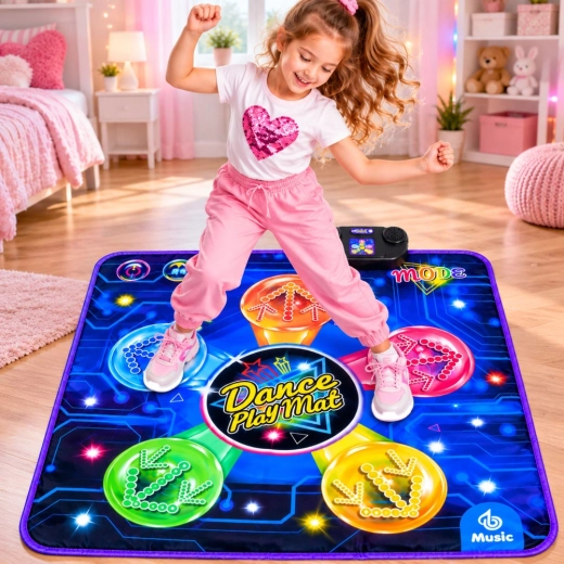 Music, LED effects and three lighting modes
