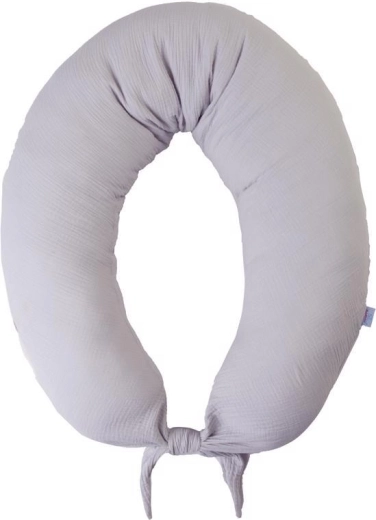 Babymatex muslinasta blazina za dojenje Moon svetlo siva 260 cm