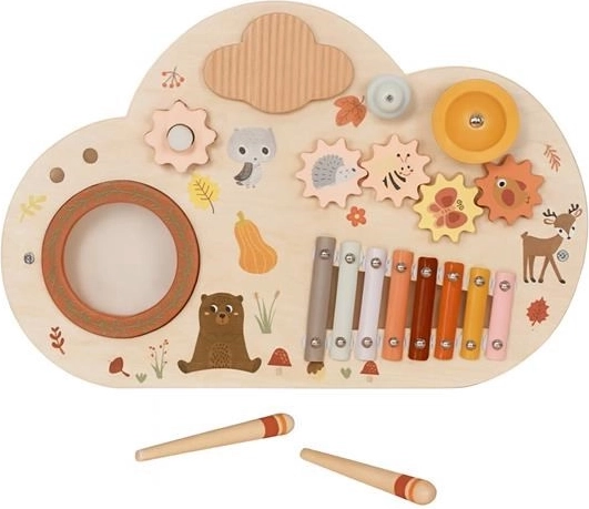 Montessori activity board with animals BABY MIX
