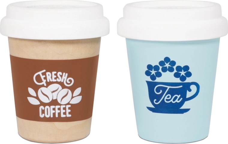 Le Toy Van Wooden Coffee and Tea Drink Set - 2 pcs