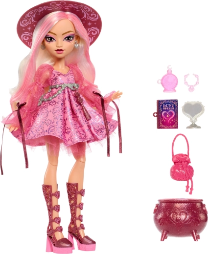 Romantic outfit and stylish accessories