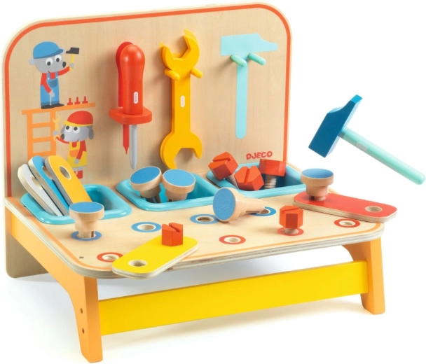 Varnostna lesena izvedba in žive barve