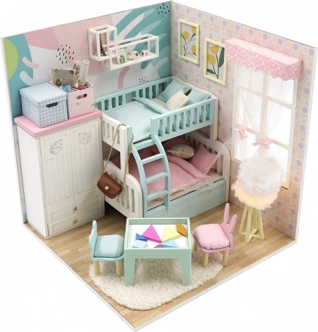 Miniatura hišice 2Kids Toys – prijetna otroška soba