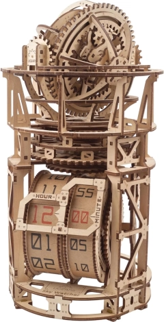 Ugears leseni mehanični model urnega mehanizma s tourbillonom