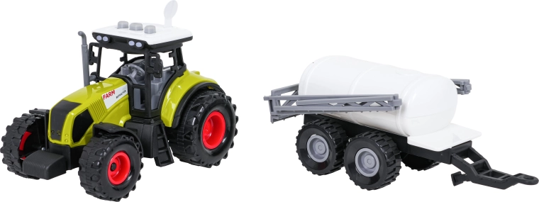Traktor s cisternskim priklopnikom
