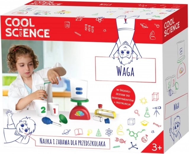 Cool Science izobraževalni komplet z tehtnico za otroke