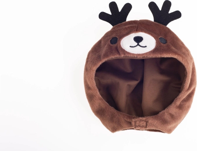 Snemljiva kapuca z rogovji za razvoj motorike