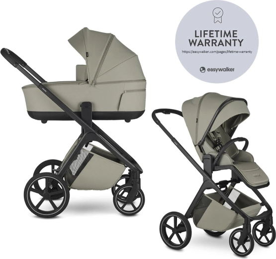Easywalker kombiniran otroški voziček Zoey sage green