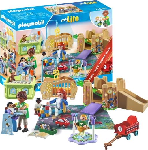 Playmobil My Life skupina malčkov v vrtcu, 74 delov