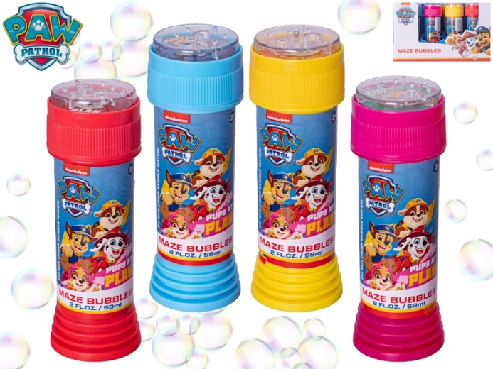 Paw Patrol milni mehurčki z labirintom 59 ml (11 cm) - 1 kos