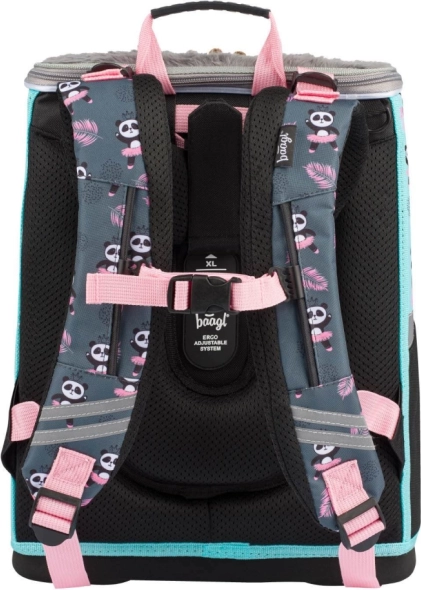 Ergonomska aktovka z nastavljivim hrbtnim sistemom