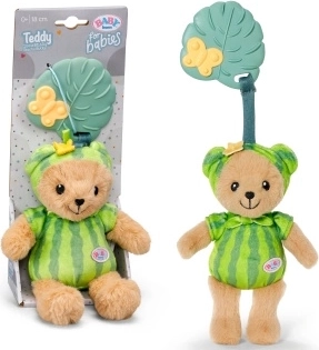 BABY born za dojenčke medvedek Teddy v kostumu lubenice, 18 cm
