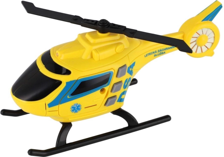 Helikopter letalske reševalne službe DSA s svetlobnimi in zvočnimi učinki