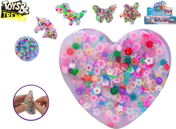 Lepljive gelaste igrače Picky Pads 8 cm