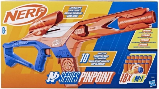Nerf N Series Pinpoint natančen blaster z nabojnikom in daljnogledom