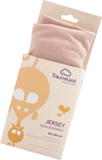 Träumeland jersey napenjalna rjuha 40 × 90 cm rose smoke