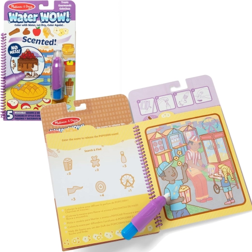Melissa & Doug Water WOW! dišeče vodne pobarvanke Sladice