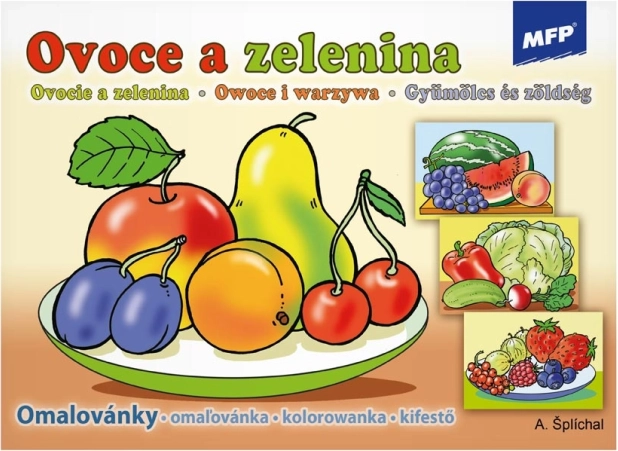 Pobarvanke sadje in zelenjava MFP A5