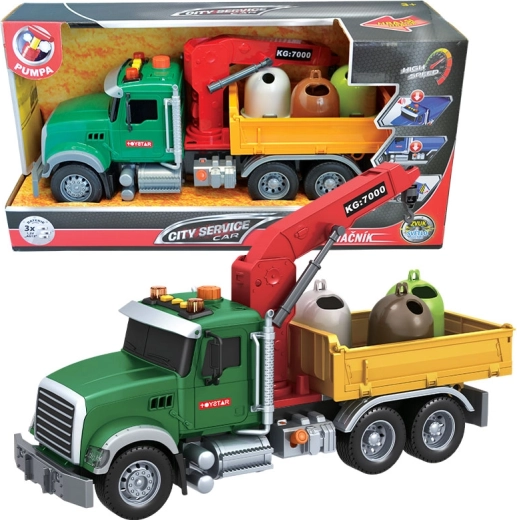 Mestno servisno vozilo 1:12 – tovorno vozilo za ločevanje odpadkov