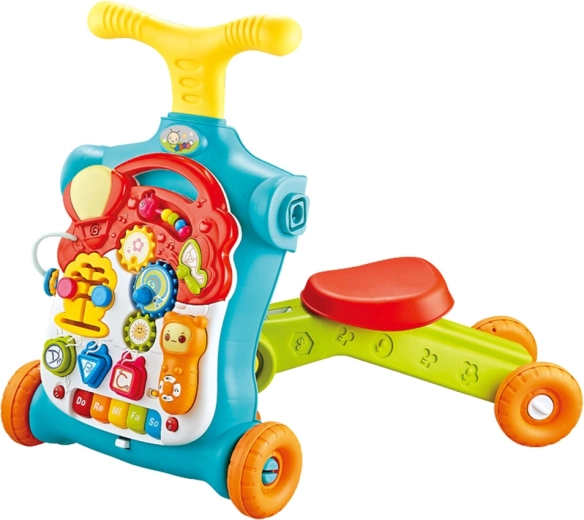 Poganjalec in skiro, ki rasteta z otrokom