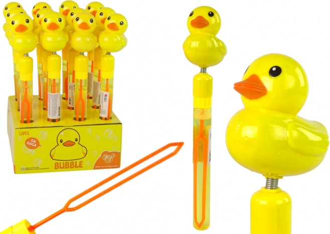 Blažilka rumena račka z zvokom 29 cm