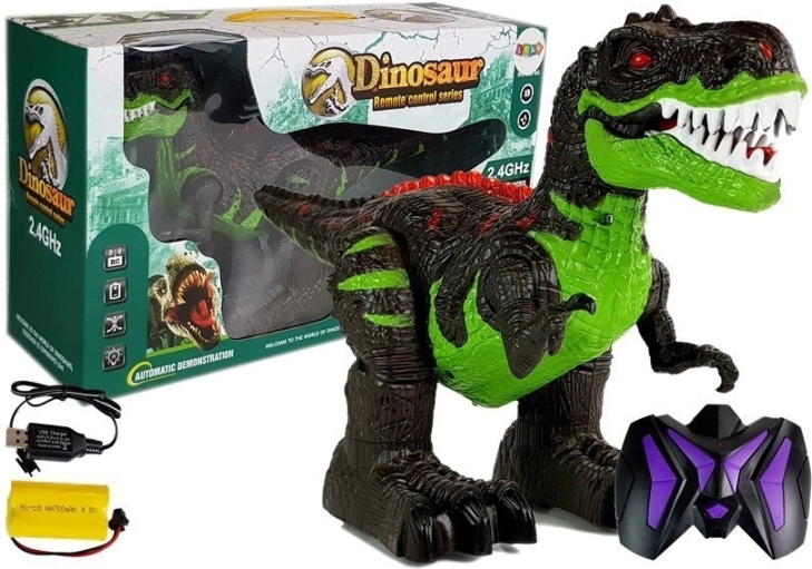 Zabaven daljinsko voden dinozaver z učinki