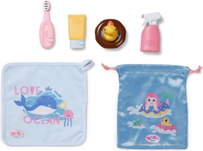 Washcloth and accessories bag
