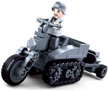 Sluban WWII Motorno kolo s gosenicami