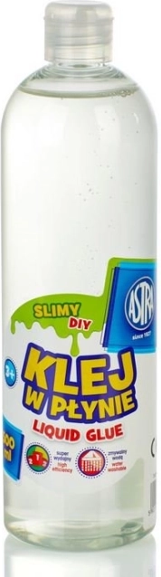 Tekoče lepilo za papir in sluz ASTRA SLIMY 500 ml