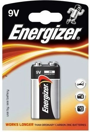 Energizer Alkalna baterija 9V