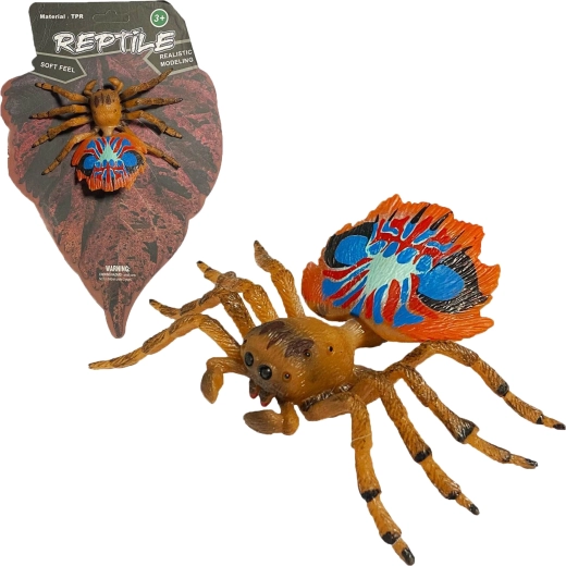Živa narava: realistični model pavjega pajka (peacock spider) 10 cm