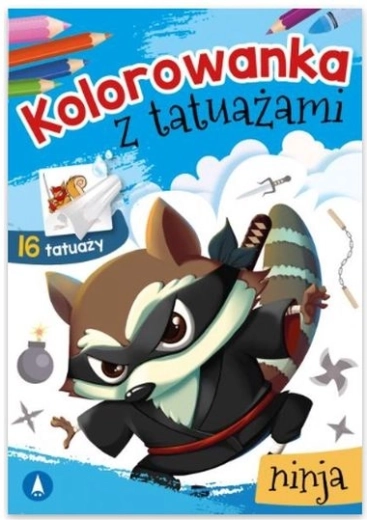 NINJA tattoo – pobarvanke z umivajočimi tetovažami