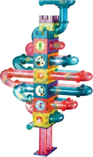 Dinamična frnikolna proga s tuneli in spiralami