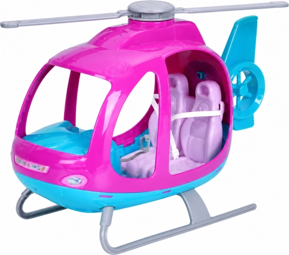 Helicopter with spinning rotor
