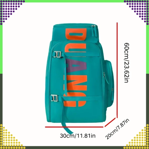 School and travel backpack for skateboarders 55 L