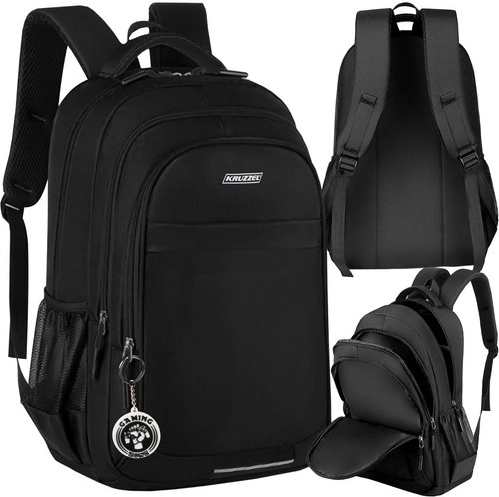 Črn nahrbtnik 30 l Kruzzel