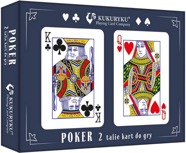 Komplet poker kart – 2 kompleta