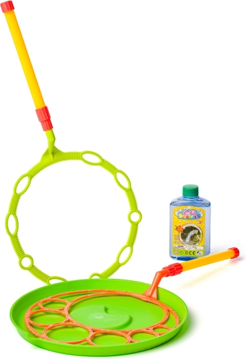 Woobly Boobly komplet za velike mehurčke z 2 nastavkoma in 300 ml raztopine