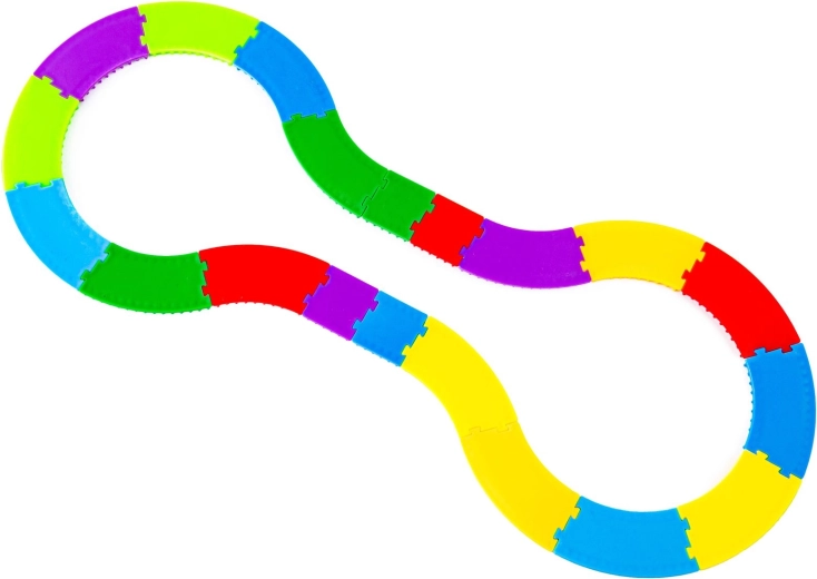Modular track – build your own shapes